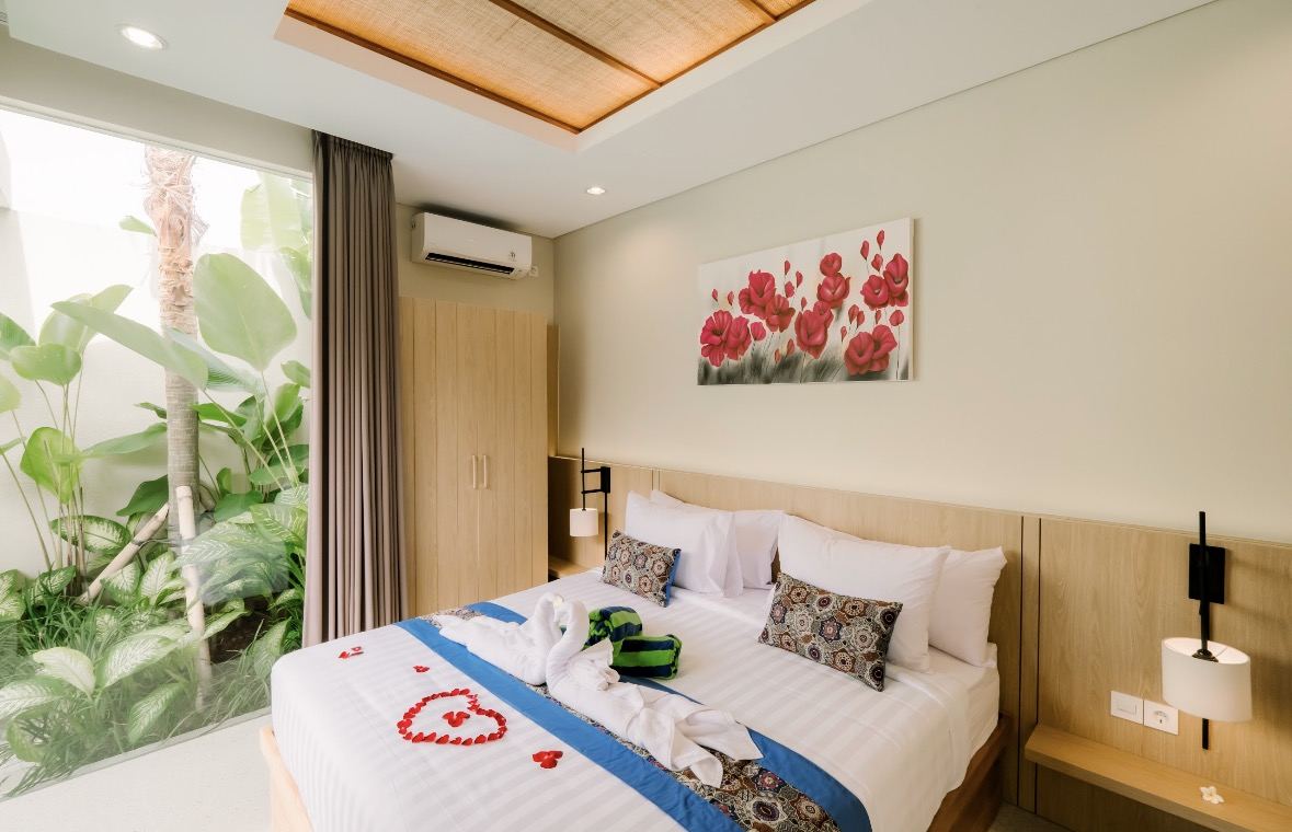 A Private One-Bedroom Villa with Indoor Pool in Ubud